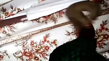 Rangpur college girl playing with boobs and pussy