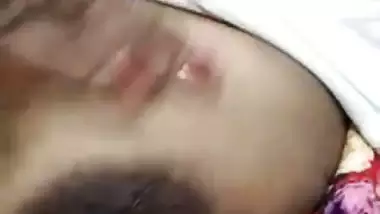 Mature aunty licking dick role-play on video call