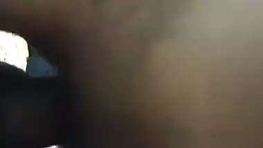 Indian nude babe takes a thick dick in her shaved pussy