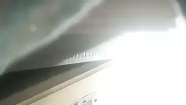 Mom wearing bra after showing her big boobs