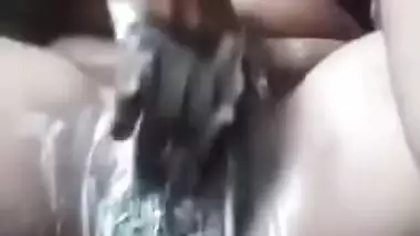 Today Exclusive- Horny Desi Girl Record Her Musterbation Selfie Video