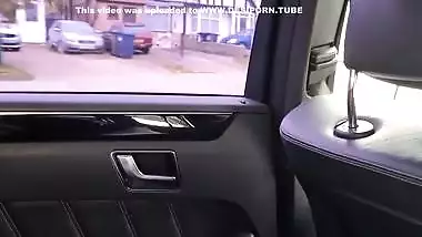 Uber Driver Put His Hand In My Pants And Made Me Cum - He Licked My Pussy Juice Off His Fingeres